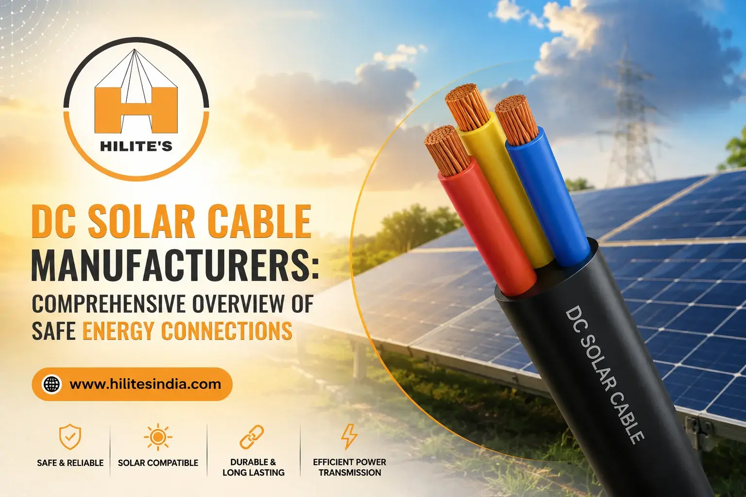 DC Solar Cable Manufacturers: Comprehensive Overview of Safe Energy Connections